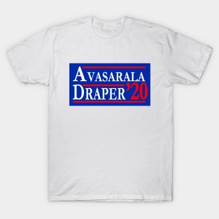 Avasarala Draper Candidates Earth Mars Elections 2020 T-Shirt